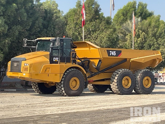 2018 Cat 745 Articulated Dump Truck - Tombereau articulé: photos 2 2018 Cat 745 Articulated Dump Truck - Tombereau articulé: photos 2