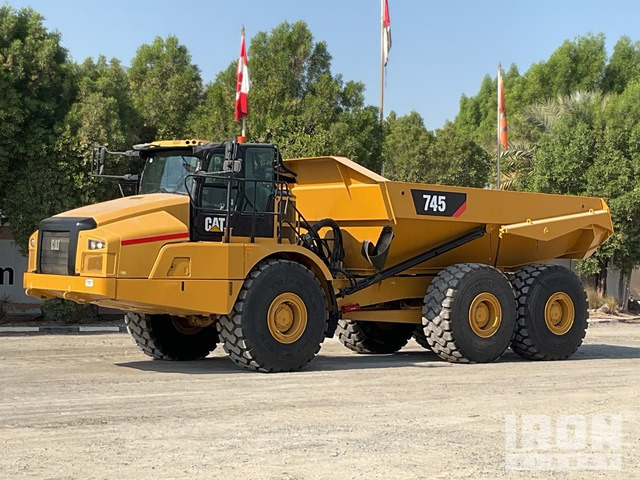 2018 Cat 745 Articulated Dump Truck - Tombereau articulé: photos 1 2018 Cat 745 Articulated Dump Truck - Tombereau articulé: photos 1