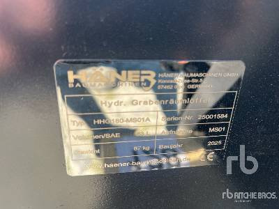 HAENER HHG180-MS01A 800 mm Hydraulic Tilting (Unused) - Godet pour pelle: photos 5 HAENER HHG180-MS01A 800 mm Hydraulic Tilting (Unused) - Godet pour pelle: photos 5
