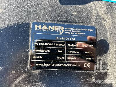 HAENER HSL1000 3.7 MS0 980 mm Skeleton (Unused) - Godet pour pelle: photos 5 HAENER HSL1000 3.7 MS0 980 mm Skeleton (Unused) - Godet pour pelle: photos 5