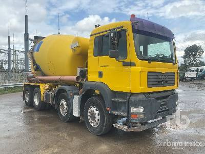 MAN TGA32.360 8x4 - Camion malaxeur: photos 4 MAN TGA32.360 8x4 - Camion malaxeur: photos 4