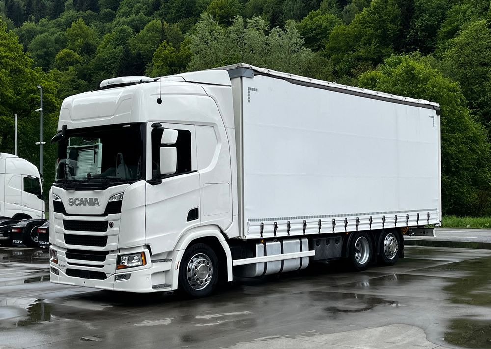 Scania R410 // 2018 Rok 6x2 // Retarder // Automat // Led // Navi // 77 // - Camion à rideaux coulissants: photos 1 Scania R410 // 2018 Rok 6x2 // Retarder // Automat // Led // Navi // 77 // - Camion à rideaux coulissants: photos 1