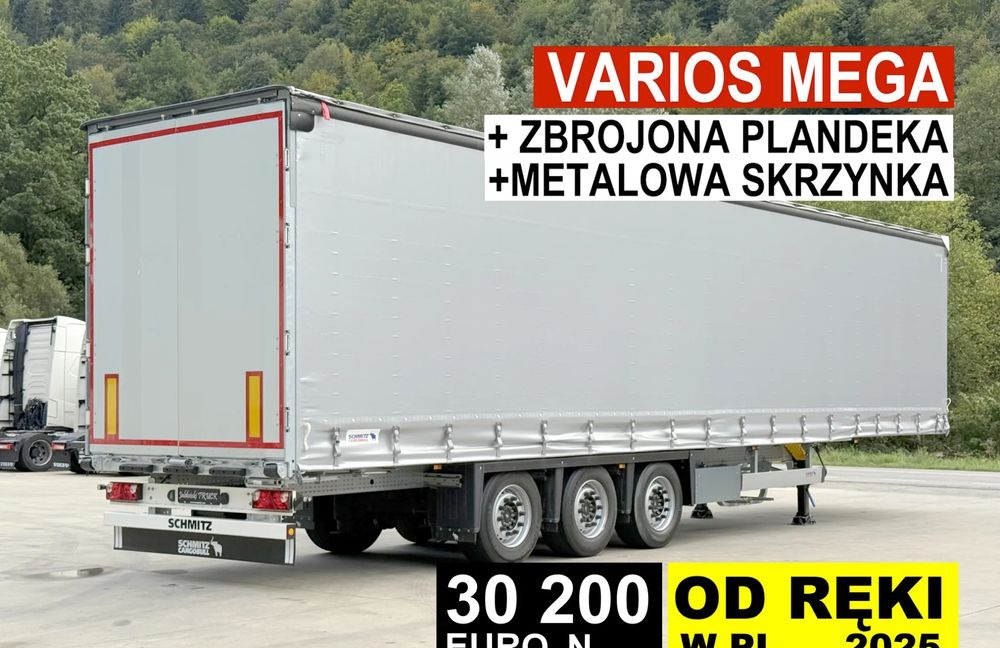 Schmitz Cargobull MEGA VARIOS - Semi-remorque rideaux coulissants: photos 1 Schmitz Cargobull MEGA VARIOS - Semi-remorque rideaux coulissants: photos 1