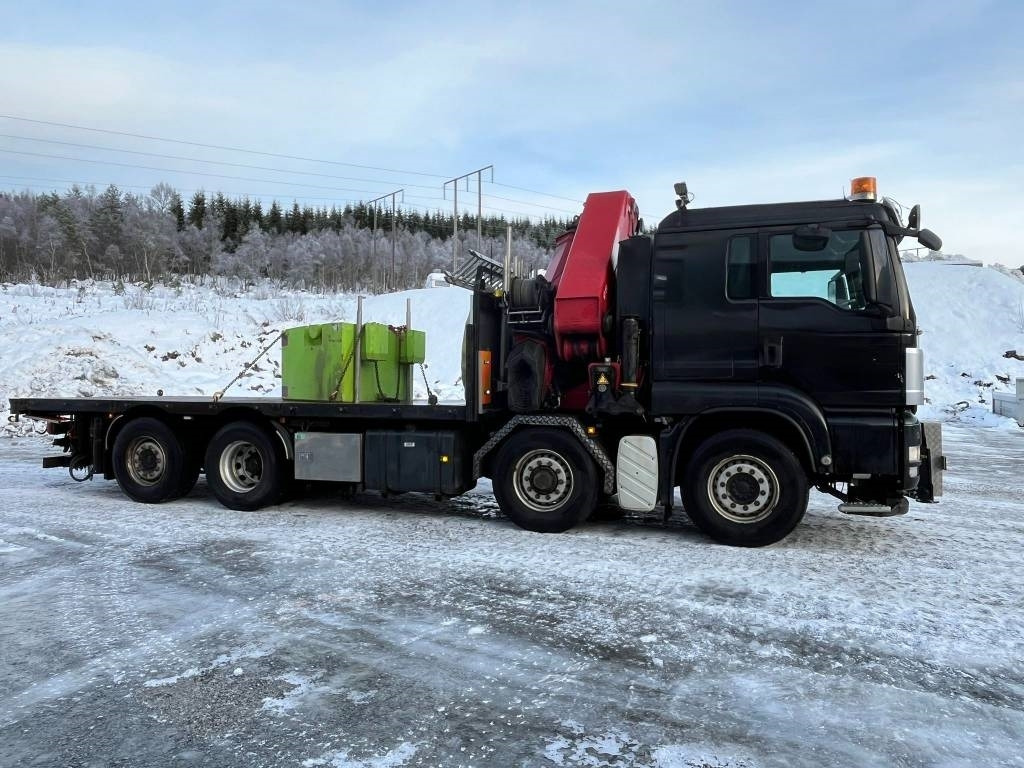 MAN TGS 35.480 8x4 60 tm HMF crane - Camion grue: photos 5 MAN TGS 35.480 8x4 60 tm HMF crane - Camion grue: photos 5