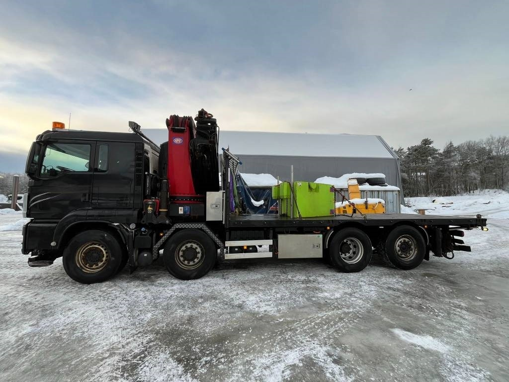 MAN TGS 35.480 8x4 60 tm HMF crane - Camion grue: photos 4 MAN TGS 35.480 8x4 60 tm HMF crane - Camion grue: photos 4