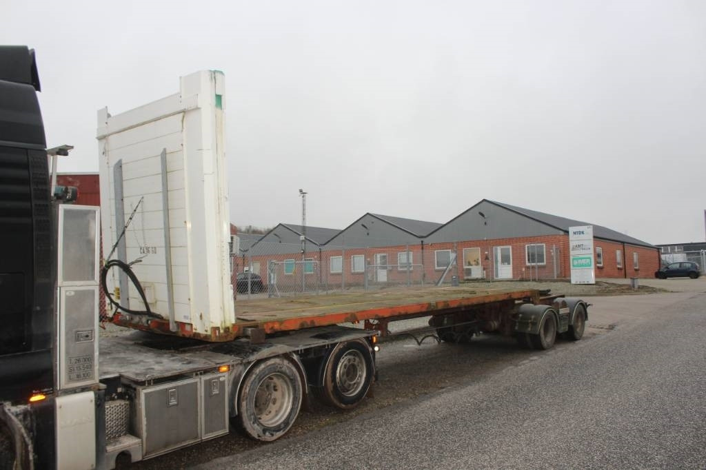 Fliegl Åben Linktrailer - Semi-remorque plateau: photos 3 Fliegl Åben Linktrailer - Semi-remorque plateau: photos 3