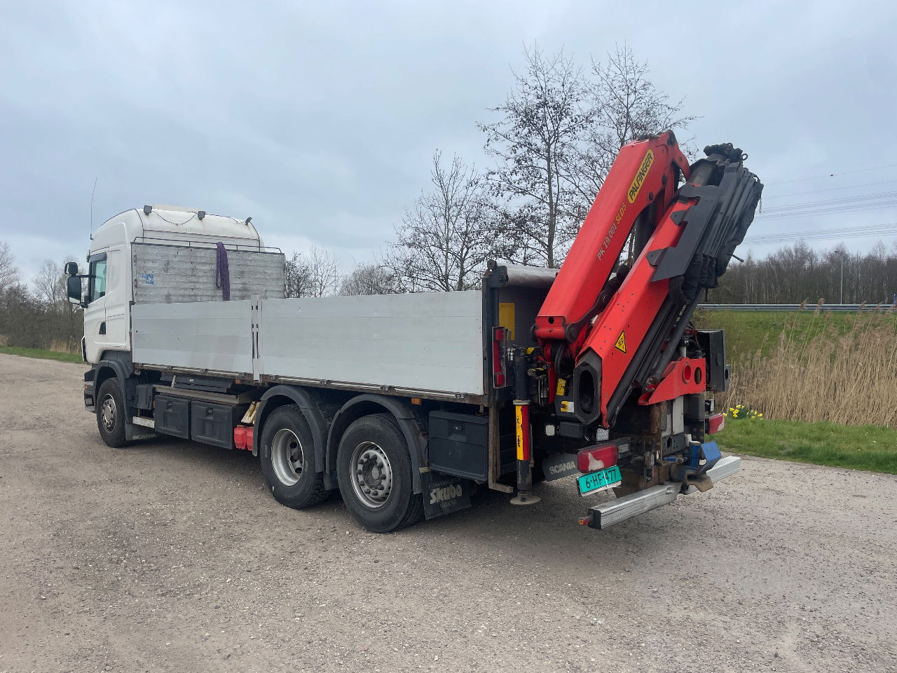 Scania R480 with Palfinger PK 19.001 SLD crane - Camion plateau: photos 3 Scania R480 with Palfinger PK 19.001 SLD crane - Camion plateau: photos 3
