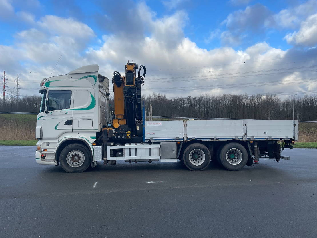 Scania R580 V8 Effer 370 crane with jib and winch - Camion grue: photos 3 Scania R580 V8 Effer 370 crane with jib and winch - Camion grue: photos 3