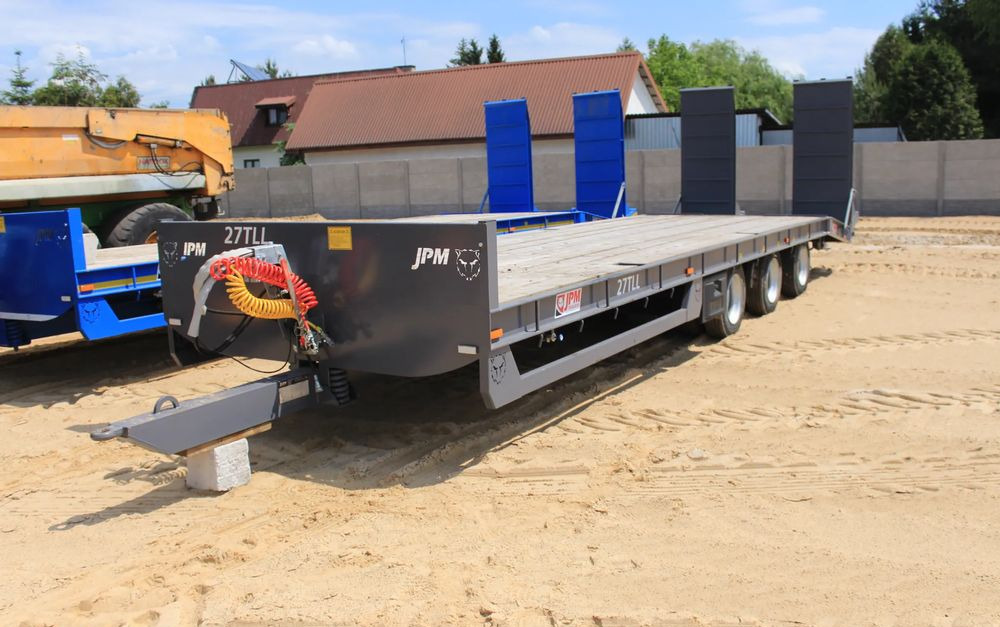 JPM 30 FOOT TRI AXLE - Remorque porte-engin surbaissée: photos 1 JPM 30 FOOT TRI AXLE - Remorque porte-engin surbaissée: photos 1