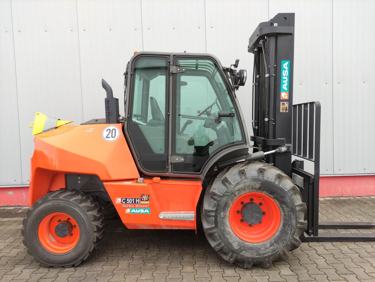 Ausa C 501 HX 4 - Chariot tout terrain: photos 3 Ausa C 501 HX 4 - Chariot tout terrain: photos 3