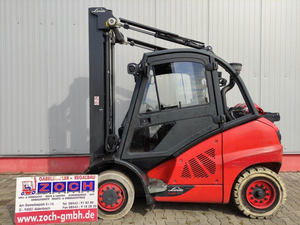 Linde H40T-02-394 EVO - Chariot élévateur à gaz: photos 1 Linde H40T-02-394 EVO - Chariot élévateur à gaz: photos 1