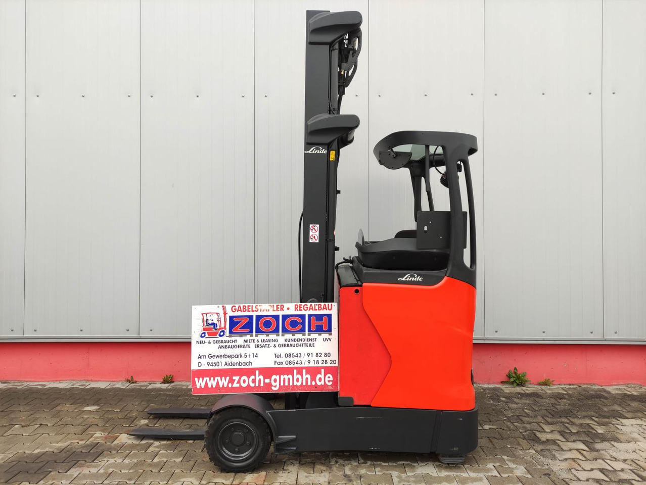 Linde R16G-01-1120 - Chariot à mât rétractable: photos 1 Linde R16G-01-1120 - Chariot à mât rétractable: photos 1