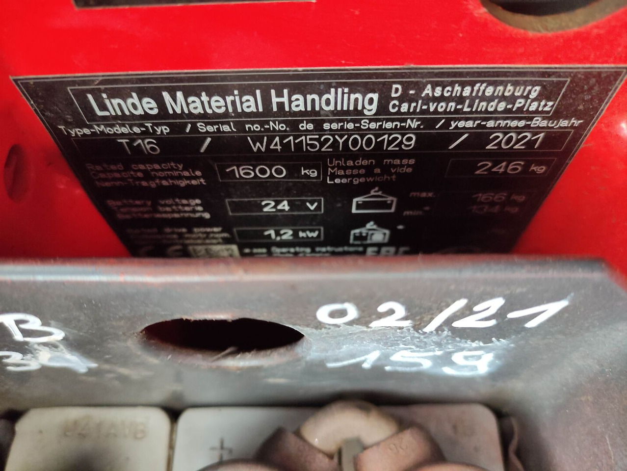 Linde T16-1152 - Transpalette: photos 5 Linde T16-1152 - Transpalette: photos 5