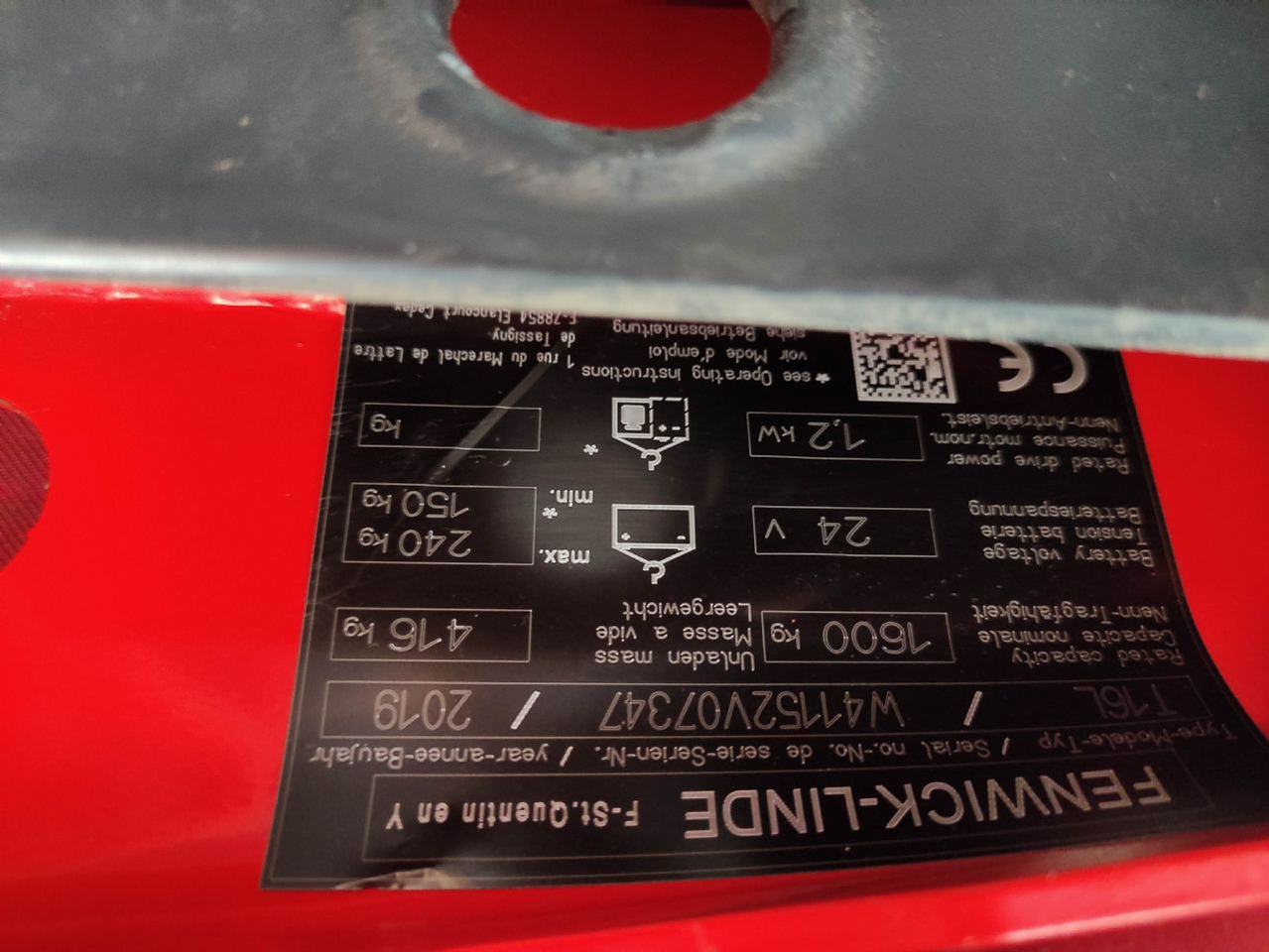 Linde T16L-1152 - Transpalette: photos 5 Linde T16L-1152 - Transpalette: photos 5