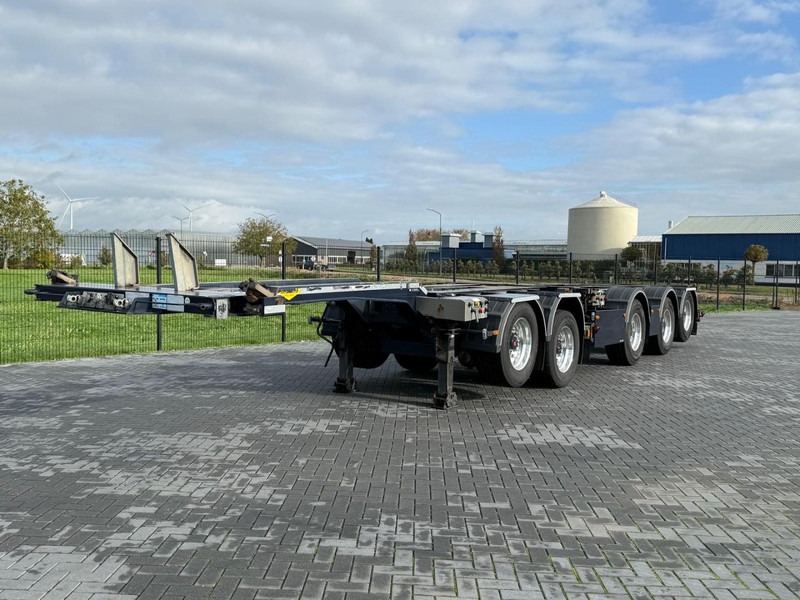 Broshuis 5AKCC BREKER, 5 ASSEN, ALCOA VELGEN, NIEUWE APK, TOP. - Semi-remorque porte-conteneur/ Caisse mobile: photos 1 Broshuis 5AKCC BREKER, 5 ASSEN, ALCOA VELGEN, NIEUWE APK, TOP. - Semi-remorque porte-conteneur/ Caisse mobile: photos 1