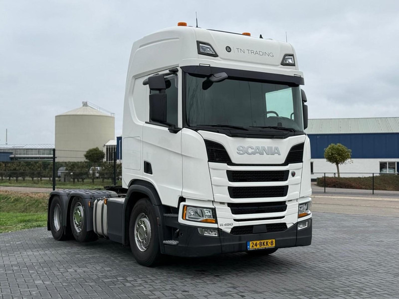 Scania R450 RETARDER, TWEE TANKS, GESTUURDE VOORLOPER, TOP! - Tracteur routier: photos 1 Scania R450 RETARDER, TWEE TANKS, GESTUURDE VOORLOPER, TOP! - Tracteur routier: photos 1