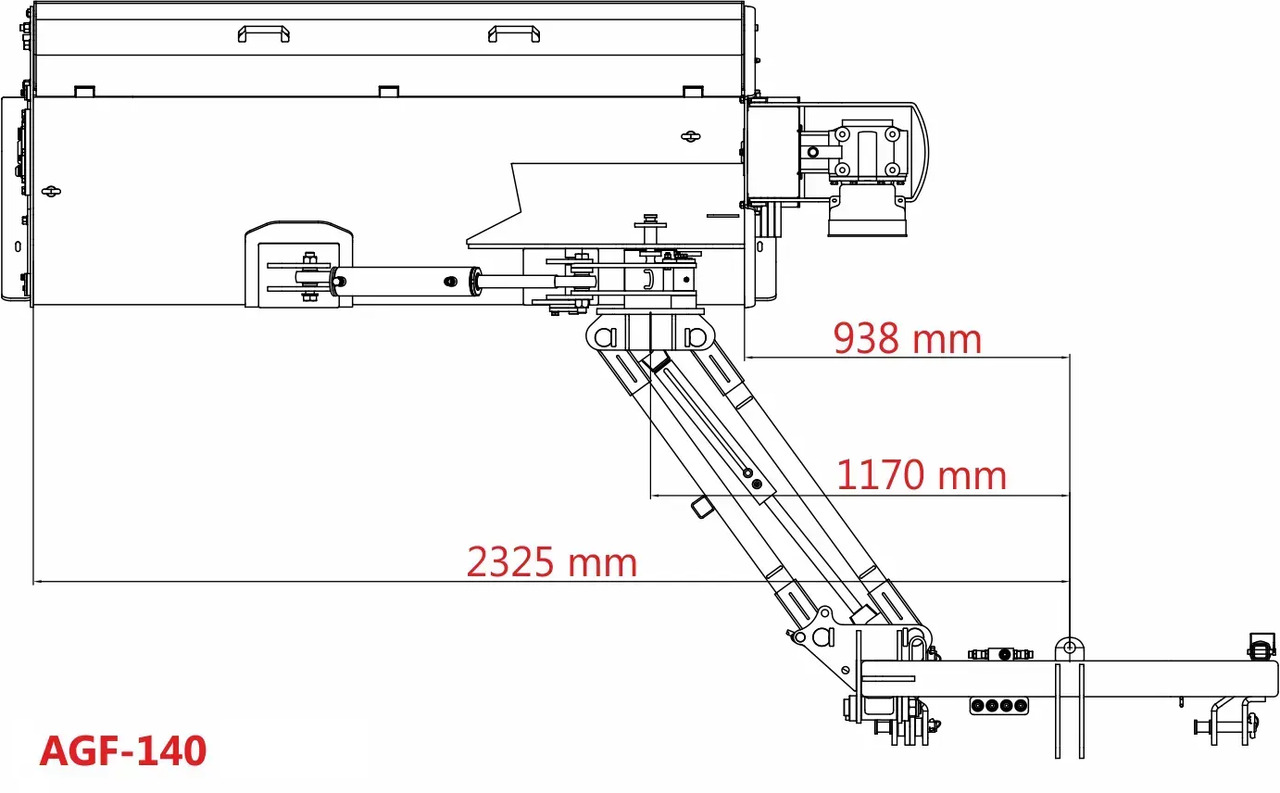 Kosiarka bijakowa Jansen AGF-140 tylno-boczna hydrauliczna z unoszoną pokrywą - Broyeur à axe horizontal: photos 3 Kosiarka bijakowa Jansen AGF-140 tylno-boczna hydrauliczna z unoszoną pokrywą - Broyeur à axe horizontal: photos 3
