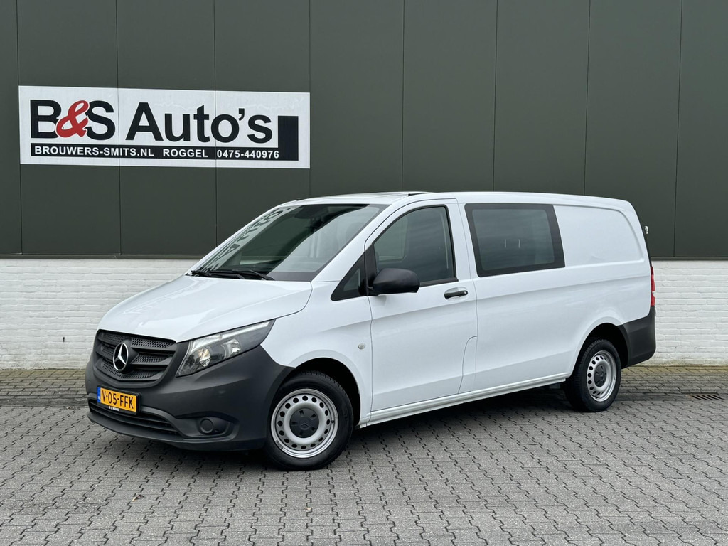 Mercedes-Benz Vito-110 Dubbele Cabine Facelift Comfort Leder stuurwiel Airco Radio+media - Utilitaire double cabine: photos 1 Mercedes-Benz Vito-110 Dubbele Cabine Facelift Comfort Leder stuurwiel Airco Radio+media - Utilitaire double cabine: photos 1