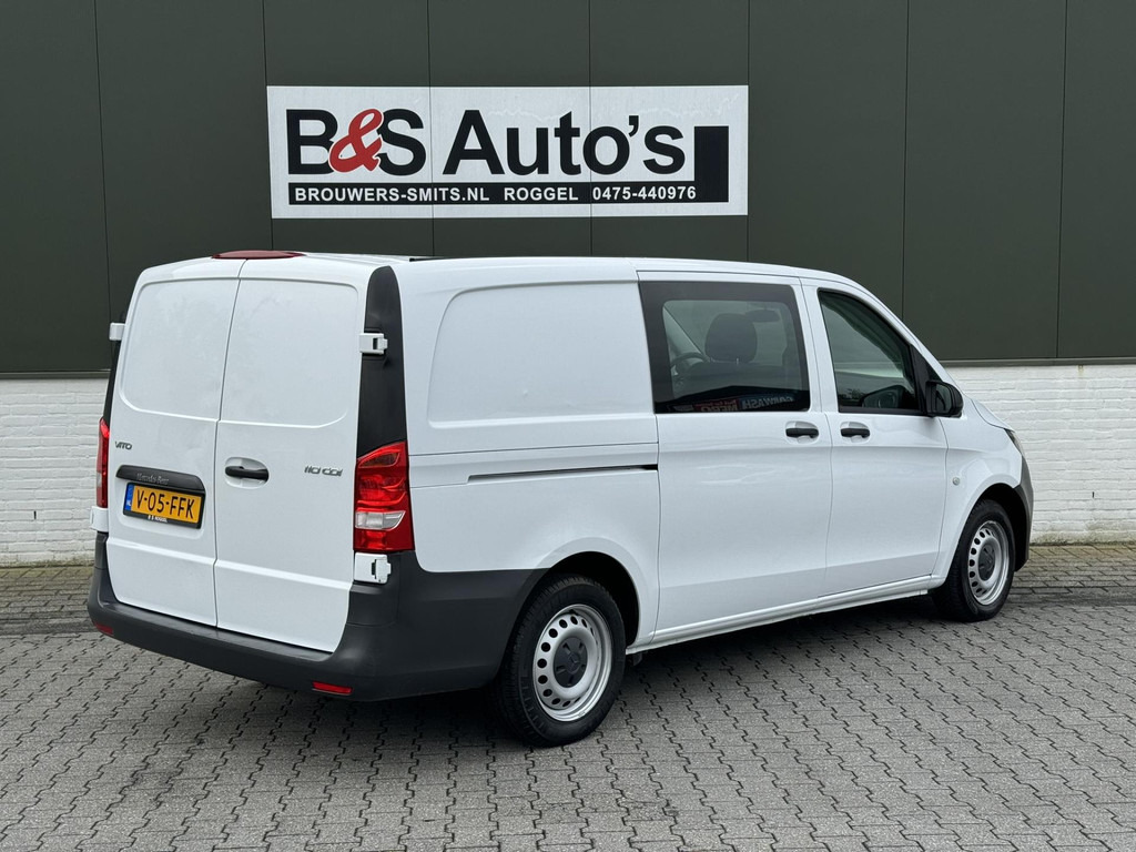 Mercedes-Benz Vito-110 Dubbele Cabine Facelift Comfort Leder stuurwiel Airco Radio+media - Utilitaire double cabine: photos 2 Mercedes-Benz Vito-110 Dubbele Cabine Facelift Comfort Leder stuurwiel Airco Radio+media - Utilitaire double cabine: photos 2