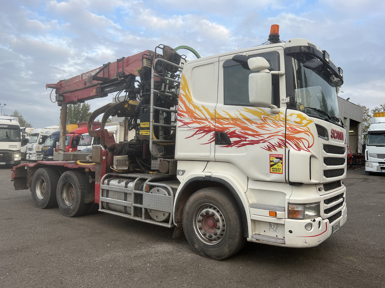 SCANIA R 580 - Tracteur routier: photos 2 SCANIA R 580 - Tracteur routier: photos 2