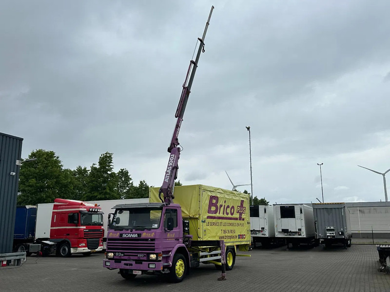 Scania 93M 220 4x2 Atlas 100.1 Crane / Manual / Euro 1 *TOP* - Camion grue: photos 2 Scania 93M 220 4x2 Atlas 100.1 Crane / Manual / Euro 1 *TOP* - Camion grue: photos 2