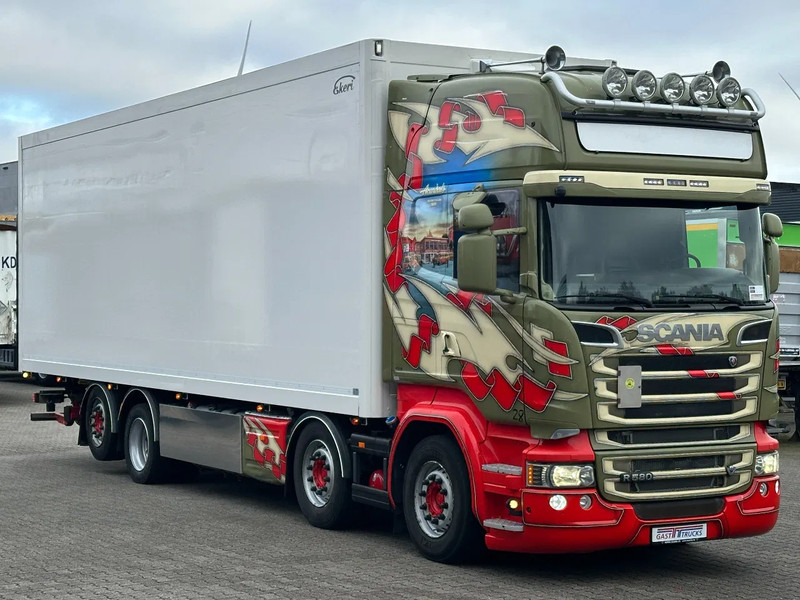 Scania R580 V8 8x2*6 Ekeri Full Side Opening / Retarder / 605 Tkm / Full Air - Camion fourgon: photos 4 Scania R580 V8 8x2*6 Ekeri Full Side Opening / Retarder / 605 Tkm / Full Air - Camion fourgon: photos 4