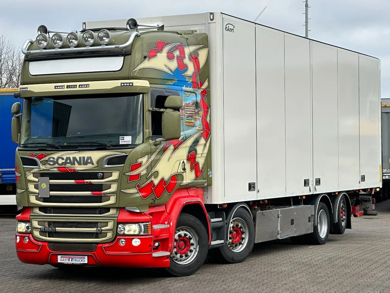 Scania R580 V8 8x2*6 Ekeri Full Side Opening / Retarder / 605 Tkm / Full Air - Camion fourgon: photos 1 Scania R580 V8 8x2*6 Ekeri Full Side Opening / Retarder / 605 Tkm / Full Air - Camion fourgon: photos 1