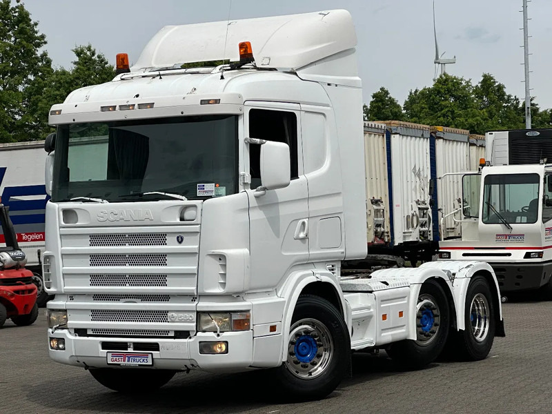 Scania R164-580 V8 6x2/4 Manual + Retarder 605 Tkm! - Tracteur routier: photos 1 Scania R164-580 V8 6x2/4 Manual + Retarder 605 Tkm! - Tracteur routier: photos 1