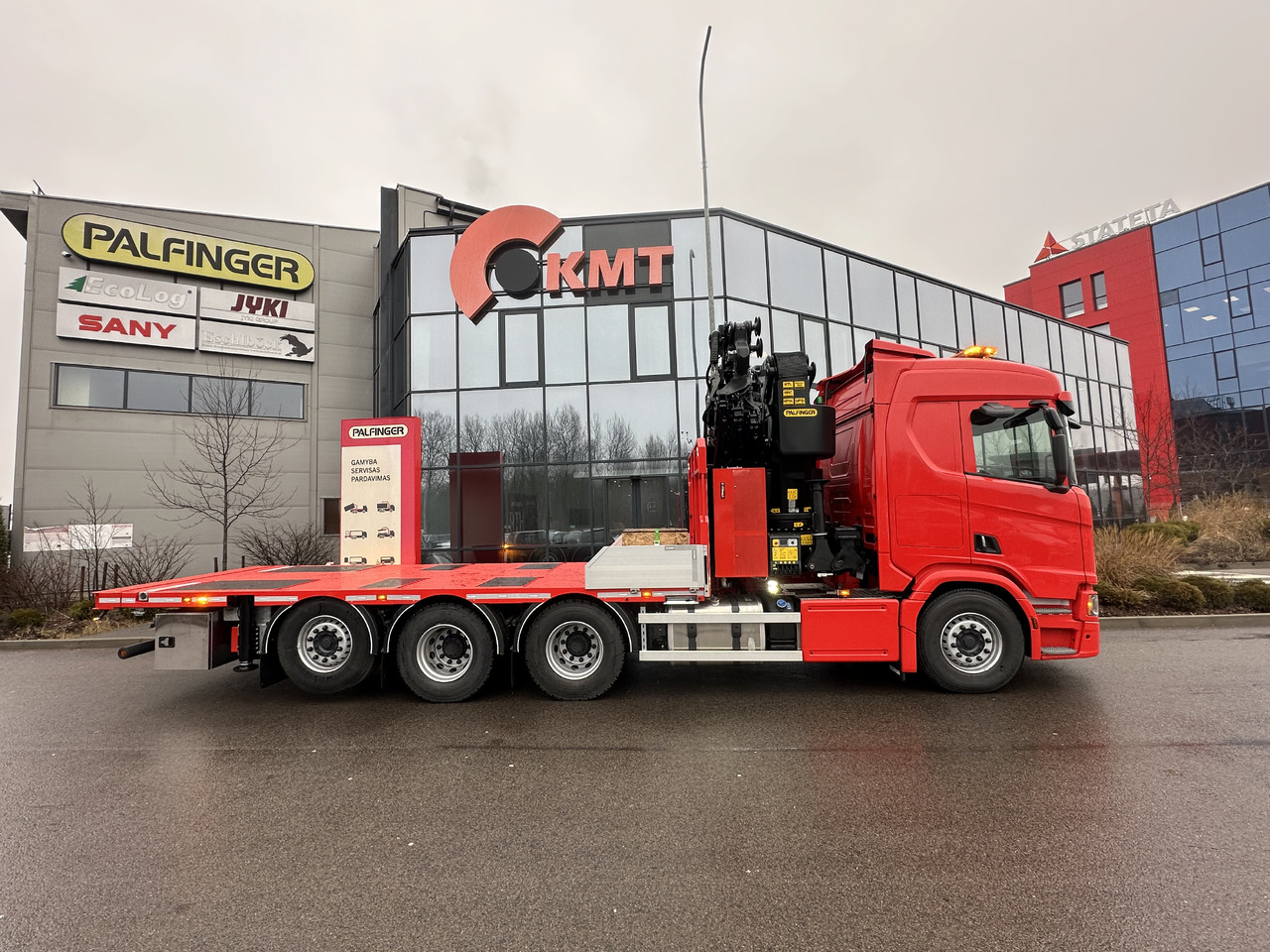 Scania 8x4 with Palfinger PK 53002-SH crane - Camion grue: photos 2 Scania 8x4 with Palfinger PK 53002-SH crane - Camion grue: photos 2