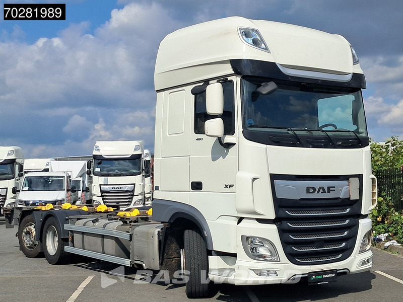 DAF XF 480 6X2 SSC BDF Retarder 2xTanks Lift+Lenkachse ACC Euro 6 - Camion porte-conteneur/ Caisse mobile: photos 3 DAF XF 480 6X2 SSC BDF Retarder 2xTanks Lift+Lenkachse ACC Euro 6 - Camion porte-conteneur/ Caisse mobile: photos 3