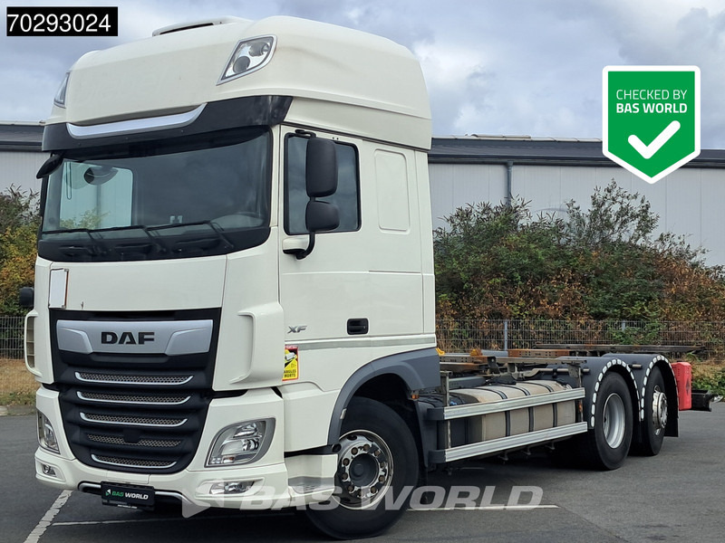DAF XF 480 6X2 SSC FAN Retarder Lift-Lenkachse ACC LED Euro 6 - Camion porte-conteneur/ Caisse mobile: photos 1 DAF XF 480 6X2 SSC FAN Retarder Lift-Lenkachse ACC LED Euro 6 - Camion porte-conteneur/ Caisse mobile: photos 1