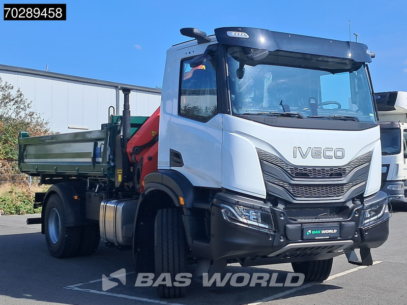 Iveco X-Way 460 4X2 NEW Palfinger PK12.501 Kran Crane Remote 3-way tipper ACC Navi - Camion benne, Camion grue: photos 5 Iveco X-Way 460 4X2 NEW Palfinger PK12.501 Kran Crane Remote 3-way tipper ACC Navi - Camion benne, Camion grue: photos 5