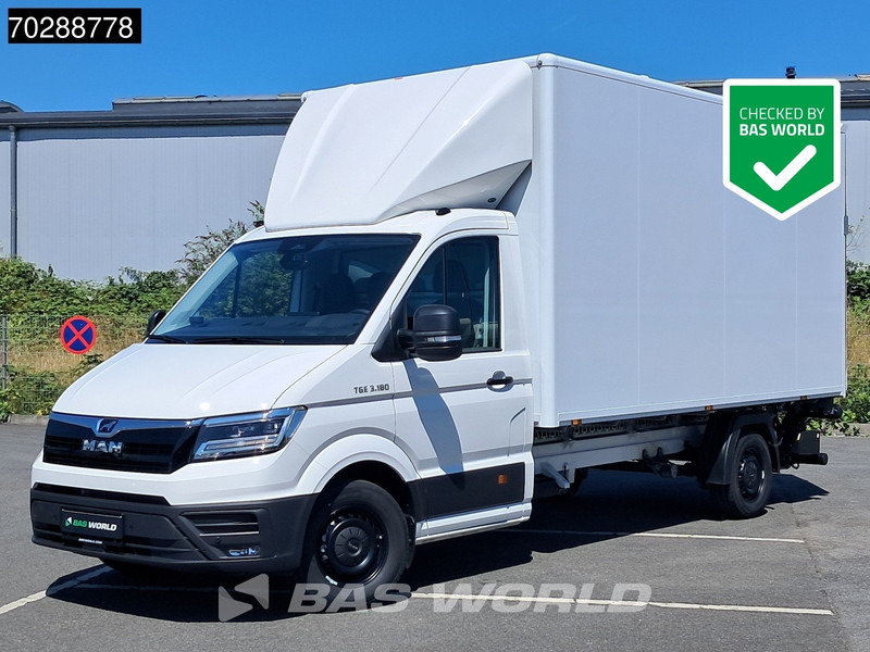 MAN TGE 3.180 Neu! Automatik 2025 Facelift Koffer Ladebordwand Navi Klima Tempomat LED Euro6 21m3 A/C Cruise control - Fourgon: photos 1 MAN TGE 3.180 Neu! Automatik 2025 Facelift Koffer Ladebordwand Navi Klima Tempomat LED Euro6 21m3 A/C Cruise control - Fourgon: photos 1