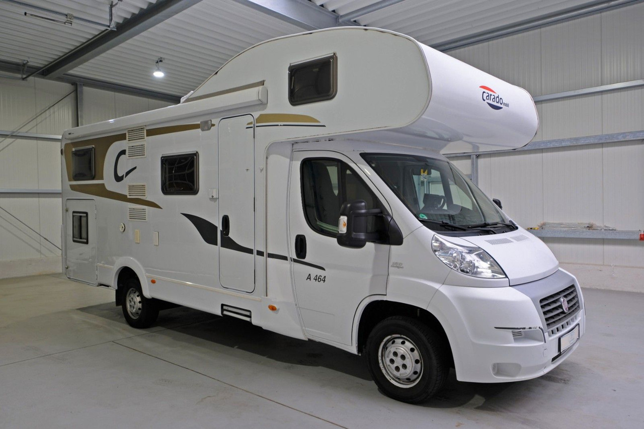 Carado A 464/Festbett/Garage/2xKlima/Markise - Camping-car capucine: photos 1 Carado A 464/Festbett/Garage/2xKlima/Markise - Camping-car capucine: photos 1