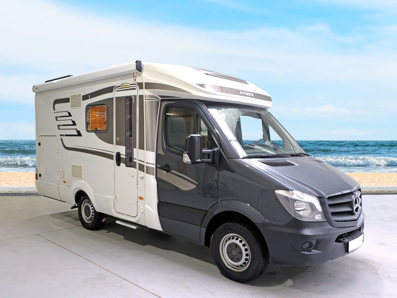 HYMER / ERIBA / HYMERCAR ML-T 540 / Automatik / Festbett / PREISKNALLER - Camping-car profilé: photos 1 HYMER / ERIBA / HYMERCAR ML-T 540 / Automatik / Festbett / PREISKNALLER - Camping-car profilé: photos 1