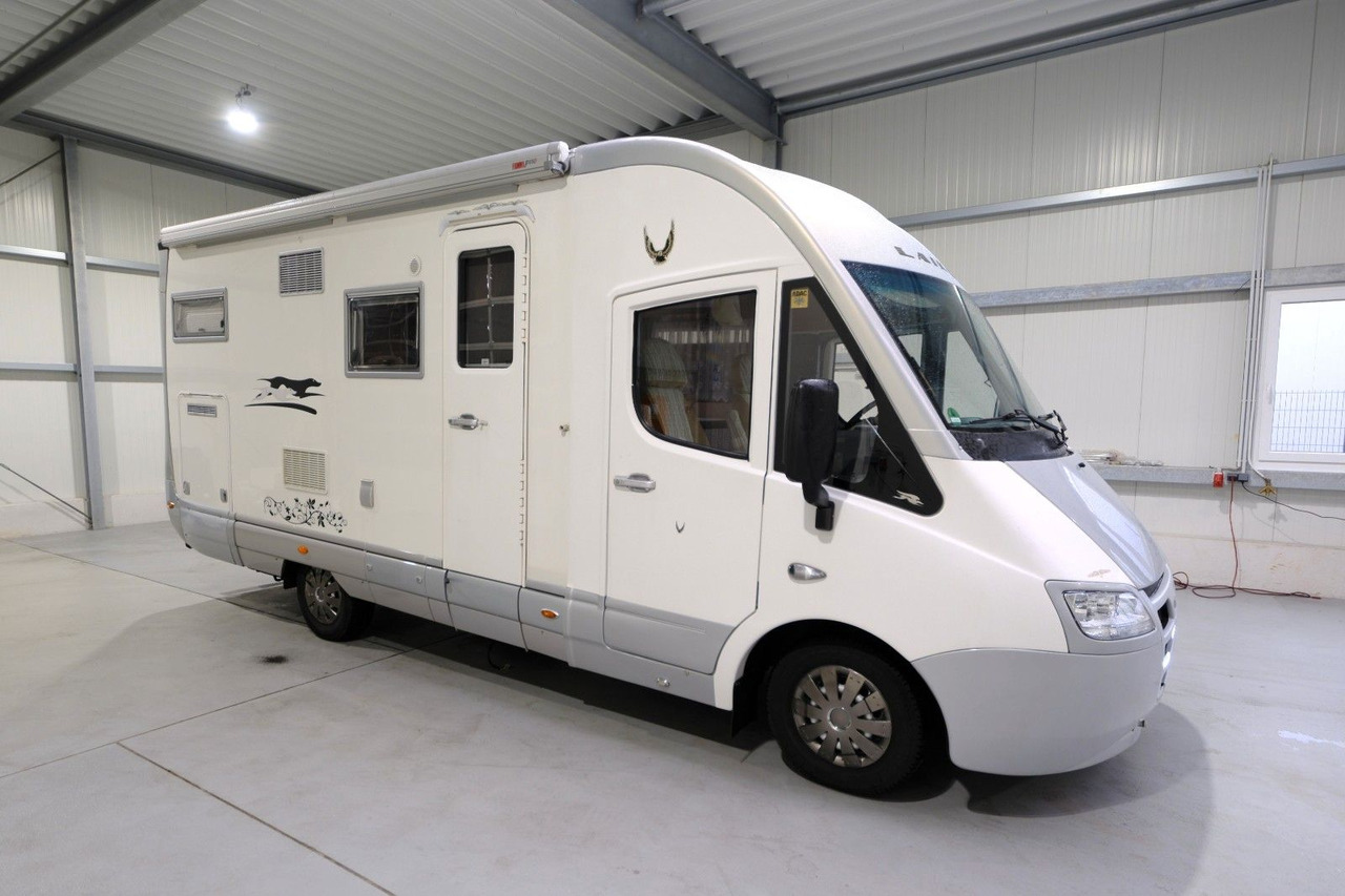 Laika Rexosline 650/Festbett+Hubbett/Klima/Markise - Camping-car intégral: photos 1 Laika Rexosline 650/Festbett+Hubbett/Klima/Markise - Camping-car intégral: photos 1