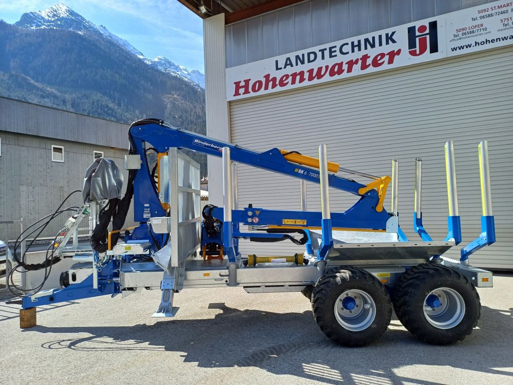 Binderberger RW 12 alpin mit BK 6-7000 S (20634) - Remorque forestière: photos 2 Binderberger RW 12 alpin mit BK 6-7000 S (20634) - Remorque forestière: photos 2