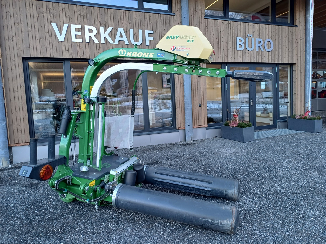 Krone Easywrap 150 (22488) - Enrubanneuse: photos 1 Krone Easywrap 150 (22488) - Enrubanneuse: photos 1