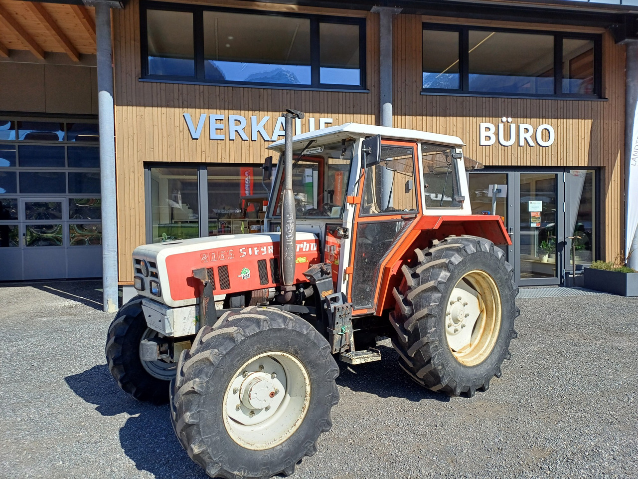Steyr 8065 A (22836) - Tracteur agricole: photos 1 Steyr 8065 A (22836) - Tracteur agricole: photos 1