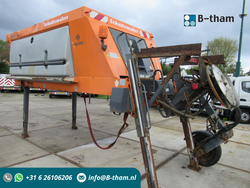 Epandeur de sable Epoke SW3800 4 m3 Wiel-Wheel-Rad Salzstreuer Salt Spreader: photos 1