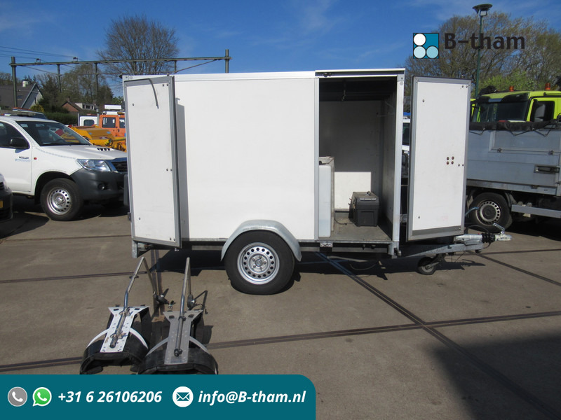 Hapert EA R + TEHA hose reel STKi2 20/12 - Remorque fourgon: photos 1 Hapert EA R + TEHA hose reel STKi2 20/12 - Remorque fourgon: photos 1