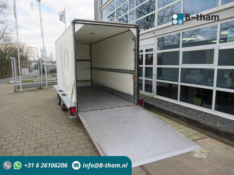 Hapert TA CJ1 402 Gesloten Bak met oprijklep - Remorque fourgon: photos 1 Hapert TA CJ1 402 Gesloten Bak met oprijklep - Remorque fourgon: photos 1