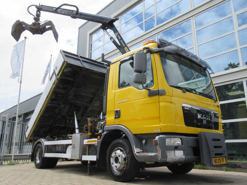 MAN 12.220 4X2 BB EEV + Palfinger PK4501 - Camion benne, Camion grue: photos 2 MAN 12.220 4X2 BB EEV + Palfinger PK4501 - Camion benne, Camion grue: photos 2