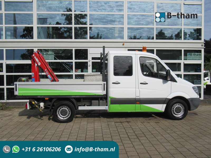 Mercedes-Benz Sprinter 310 2.2 CDI 366 DOKA Maxilift Kraan Kran Dubbelcabine - Fourgon plateau, Utilitaire double cabine: photos 1 Mercedes-Benz Sprinter 310 2.2 CDI 366 DOKA Maxilift Kraan Kran Dubbelcabine - Fourgon plateau, Utilitaire double cabine: photos 1