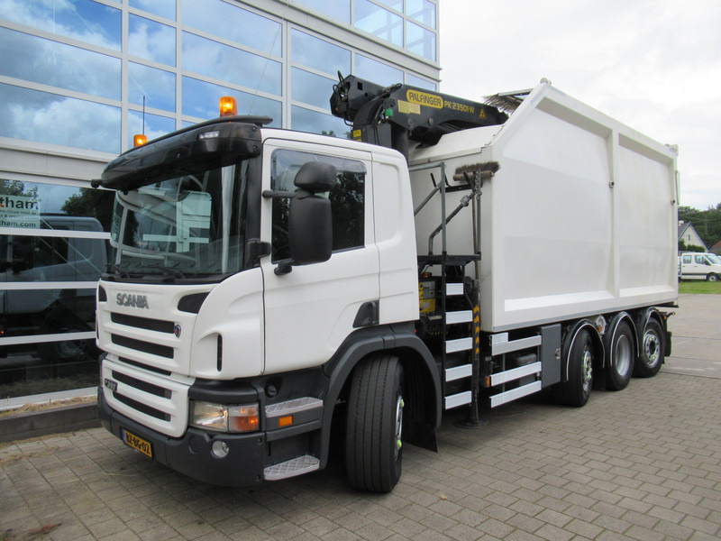 Scania P360 B 8X2*6 Kipper + Palfinger 22T/M - Camion benne, Camion grue: photos 3 Scania P360 B 8X2*6 Kipper + Palfinger 22T/M - Camion benne, Camion grue: photos 3