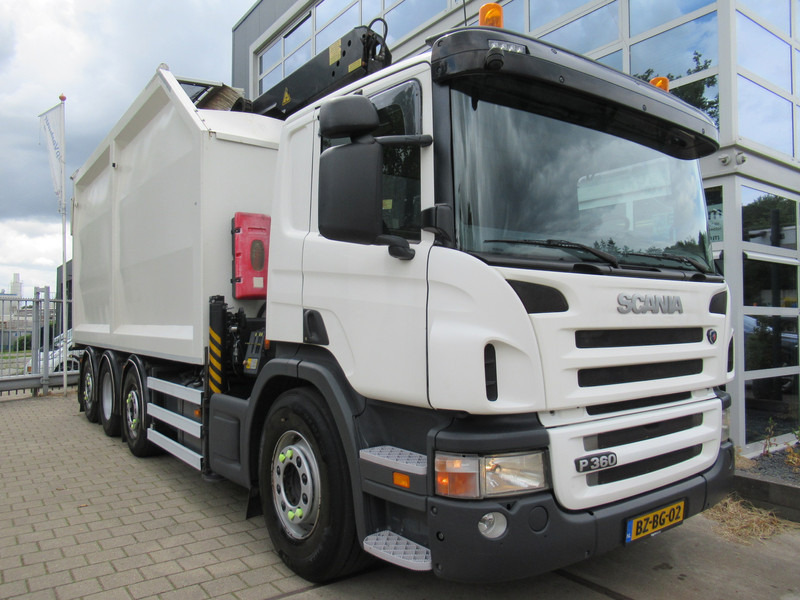Scania P360 B 8X2*6 Kipper + Palfinger 22T/M - Camion benne, Camion grue: photos 4 Scania P360 B 8X2*6 Kipper + Palfinger 22T/M - Camion benne, Camion grue: photos 4