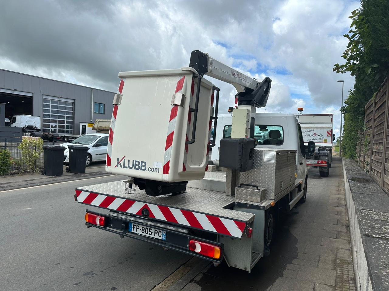 Renault Master III Steiger/11,2m/3,5t/Klubb K26/Klima - Camion avec nacelle: photos 5 Renault Master III Steiger/11,2m/3,5t/Klubb K26/Klima - Camion avec nacelle: photos 5