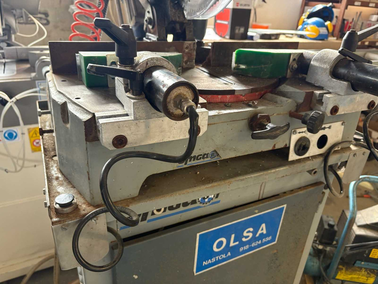 Aluminum Circular Saw Olsa - Machine à métaux: photos 3 Aluminum Circular Saw Olsa - Machine à métaux: photos 3