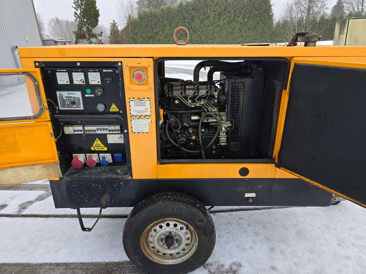 Generator Gesan DPS 20 - Groupe électrogène: photos 5 Generator Gesan DPS 20 - Groupe électrogène: photos 5