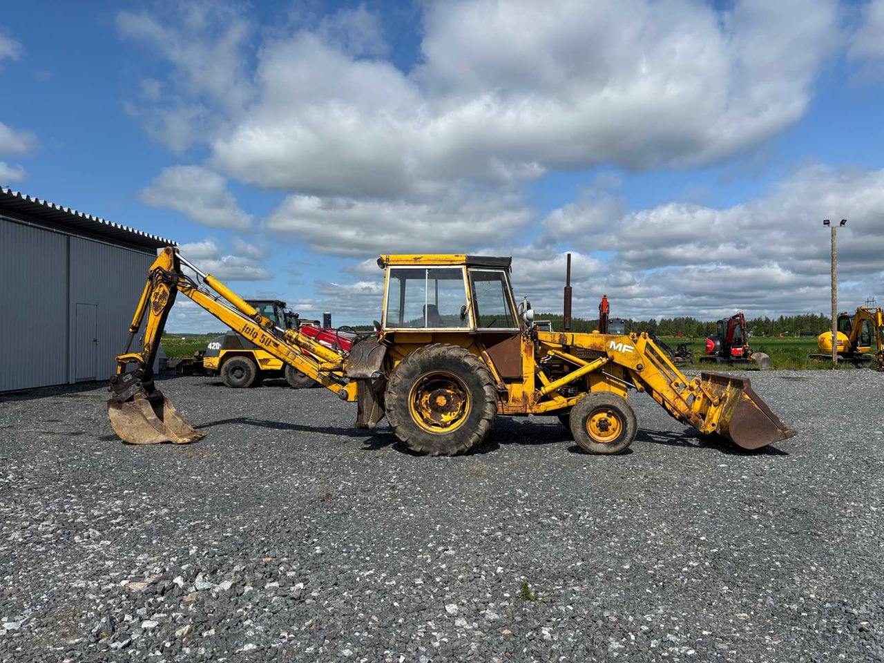 Massey Ferguson 50 B Backhoe - Tractopelle: photos 4 Massey Ferguson 50 B Backhoe - Tractopelle: photos 4